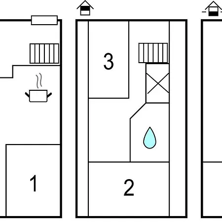 Gorgeous In With Kitchen Casa de Férias