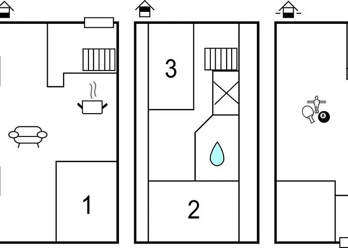 Дом отдыха Gorgeous In With Kitchen Крусо